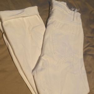 White mom jeans size 10